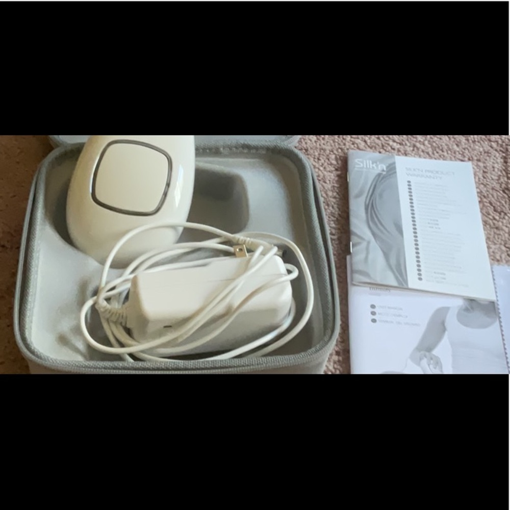 Silk'n Silver used once almost new laser hair removal tool